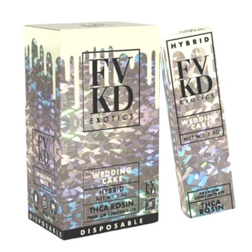 hifi vapes - dallas - FVKD Exotics THC-A Rosin Disposable 3.5g 6pk