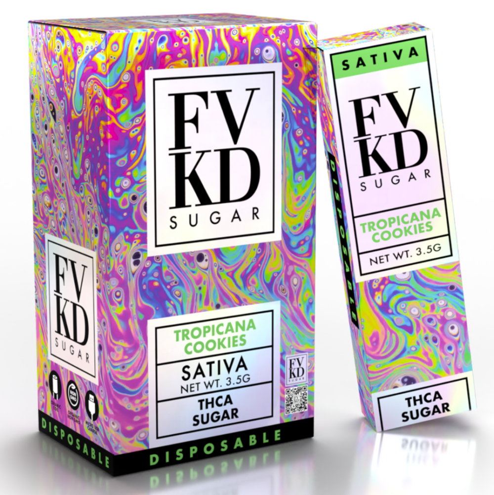 FVKD Exotics THCA Sugar Disposable 3.5g 6pk