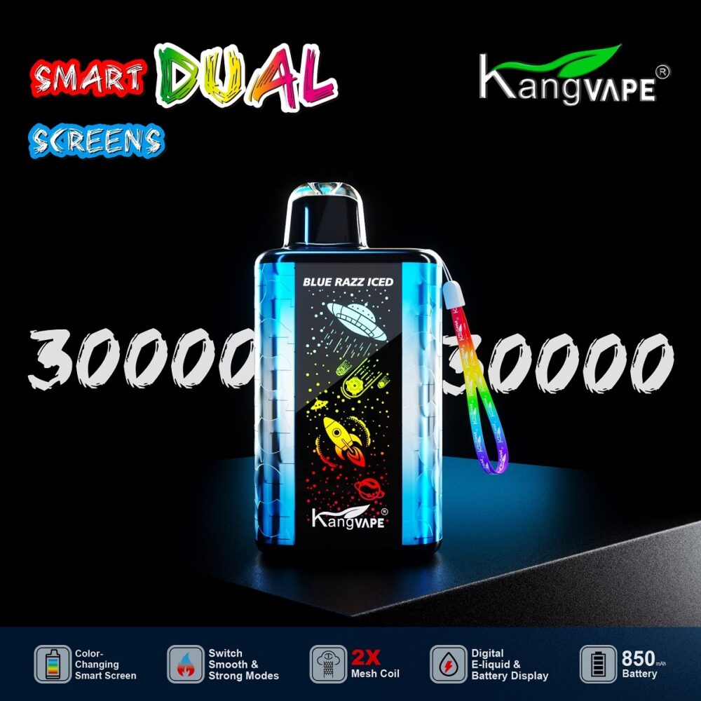 Kangvape Smart Dual Screens 30000pf 5pk