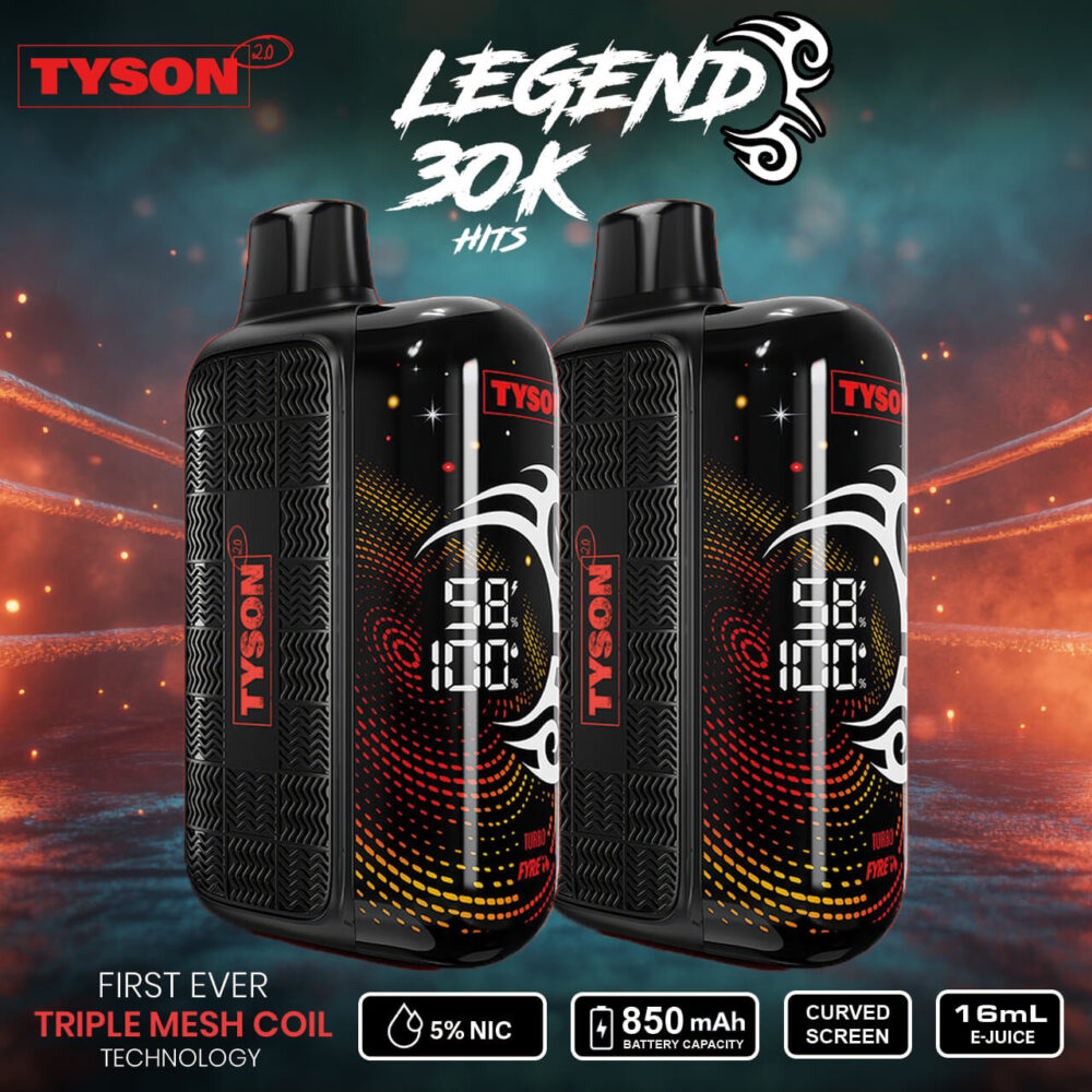 Tyson 2.0 Legend 30000pf 5pk